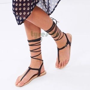 Lace Up Gladiator Sandals